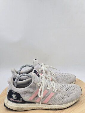 Adidas Womens  UltraBoost 5.0 DNA 'White Dash Grey' Running Athletic Shoes sz 9